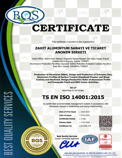 TS EN ISO 14001:2015 en