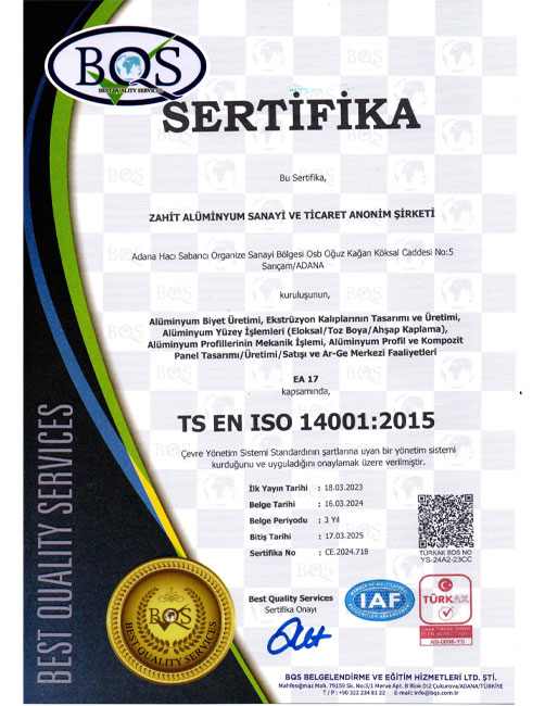 TS EN ISO 14001:2015